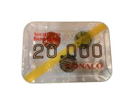 James Bond 007 Never Say Never Casino de Monaco Plaque Movie Props | Premiere Props