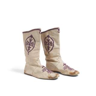 Charlton Heston "Judah Ben-Hur" Screen Worn Boots from Ben-Hur. | Bonhams