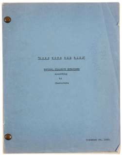 A Gone with the Wind Topical Dialogue Breakdown Script | Bonhams