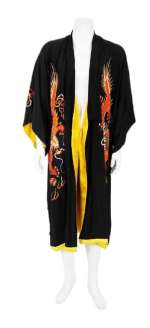 Matthew McConaughey’s "Magic Mike" Black Kimono | GWS Auctions