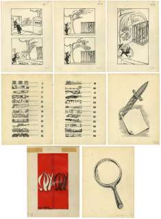 Collection of (14) "Spy Vs. Spy" Original Drawings. | Van Eaton Galleries