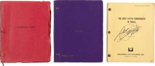 A Group of Scripts, 1970s-1980s. (Total: 3 Items) | Heritage