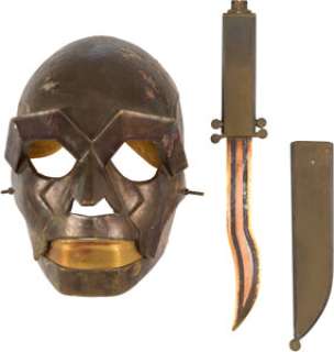 Flash Gordon Screen Used General Klytus Mask (Dino De Laurentiis/Universal, 1980)....