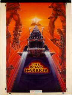 The Road Warrior Original Retouched Theatrical One-Sheet Artwork (1981). | Heritage