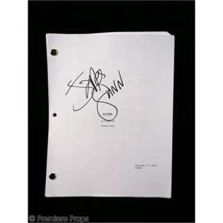 Lot 277 - SLITHER- Autographed Script Movie Memorabilia