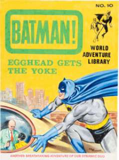 Batman World Adventure Library #10 Original Artwork (Walt Howarth, 1966). | Heritage