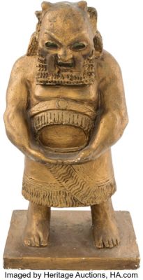 Samson and Delilah (Paramount, 1949), Golden Dagon Statuette. | Heritage