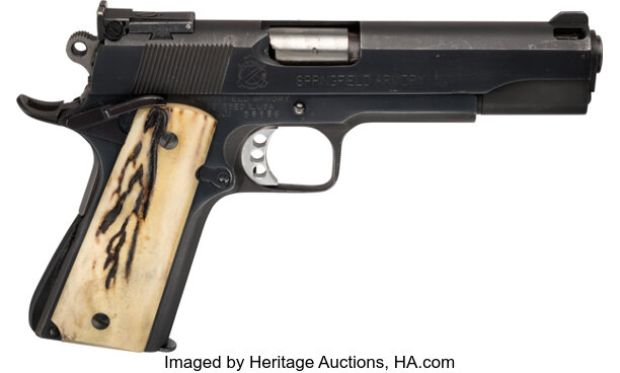 Se7en (New Line, 1995), Brad Pitt "David Mills" Hero Custom Springfield Armory M1911-A1 Pistol. | Heritage