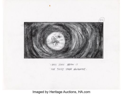 Dune (Universal, 1984), Group of (5) Mentor Huebner Pre-Production Concept Storyboards. (Total: 5 Items)