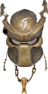 Alien vs. Predator (TCF, 2004), Pair of Elder Predator Concept Yautja Bio-Masks.