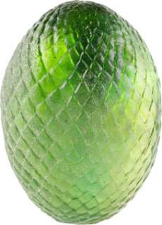 Daenerys Targaryen (Emilia Clarke) Dragon Egg from Game of Thrones (HBO® Original 2011-2019, Season 1).
