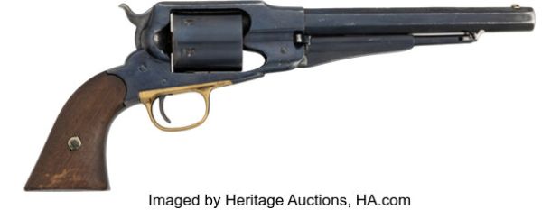 Pale Rider (Warner Bros., 1985), Clint Eastwood "The Preacher" Hero Remington 1858 New Model Army Single Action Revolver, Rig and Spare Cylinder. | Heritage