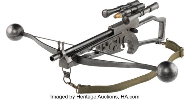 Star Wars: Episode VII - The Force Awakens (Disney, 2015), Peter Mayhew/Joonas Suotamo "Chewbacca" Action Bowcaster. | Heritage