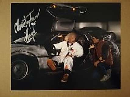 Back To the Future - Christopher Lloyd "Doc Brown" - Handsigned Photo - German Comic Con Dortmund | Back to the Future - Christopher Lloyd "Doc Brown" - handsigned photo - German Comic Con Dortmund | Catawiki