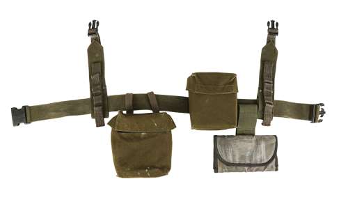 ALIENS (1986) - Lot 10 - Private Hudson‘s (Bill Paxton) USCM Webbing