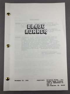 Blade Runner | Blade Runner - Harrison Ford, Rutger Hauer - Warner Bros. | Catawiki