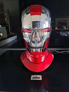 Marvel: Iron Man | Marvel: Iron Man - MK5 - Electronic Helmet - Autoking - with ted sno bluetooth stand | Catawiki