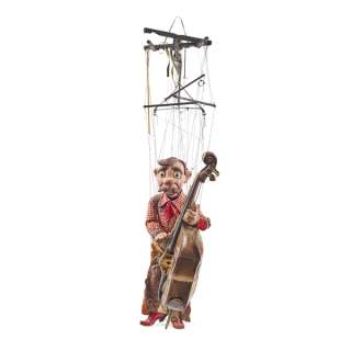 Walton & O’Rourke Cowboy Bass Player Marionette | Studio Auctions