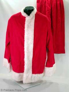 Bad Santa Willie (Billy Bob Thornton) Corduroy Santa Claus Movie Costumes | Premiere Props