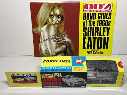 James Bond 007: Goldfinger - Shirley Eaton (signed)