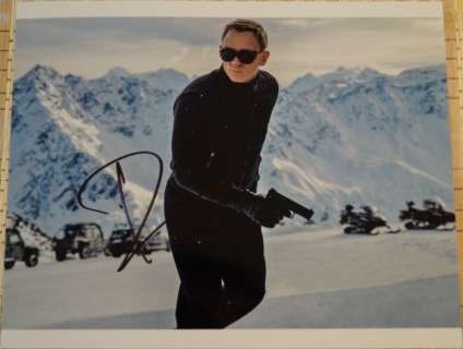 James Bond 007: Spectre - Daniel Craig , signed with bbc COA | Catawiki