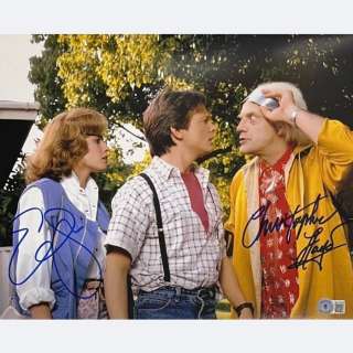 Back to the Future - Part II - Double Signed by Christopher Lloyd (Doc) and Elisabeth Shue (Jennifer) | Catawiki