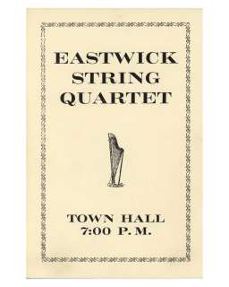 "The Witches of Eastwick" Recital Program