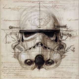 Artxlife - Stormtrooper Leonardo Study Drawings [XXL] | Catawiki