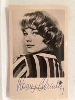 Romy Schneider Eva signed vintage photo | Catawiki