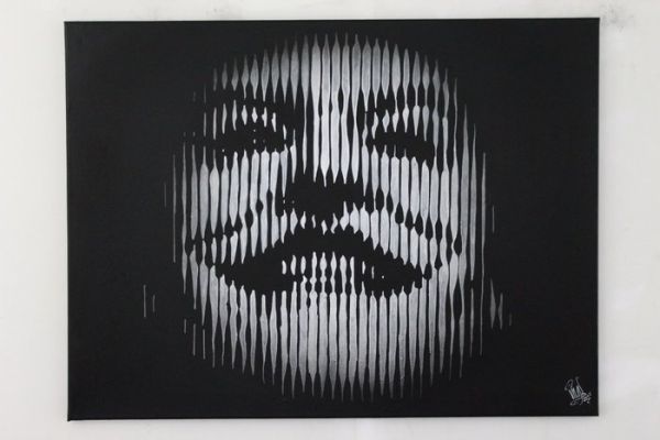 Joker - Batman (1989) - Jack Nicholson - Handpainted and signed - by artist Vincent Mink - portrait | Catawiki