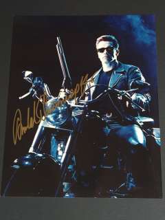 Terminator 2: Judgment Day - Signed by Arnold Schwarzenegger, with Letter of Authenticity - Photo, Autograph | Catawiki