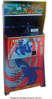 Killer Shark arcade game used in Jaws....