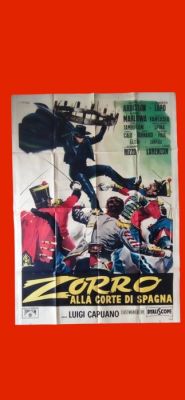 Anonymous - Zorro alla corte di Spagna - 1960s | Catawiki
