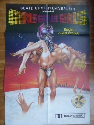 Alan Vydra - Very Rare German Filmposter - Girls Girls Girls | Catawiki
