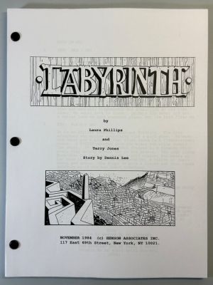 Labyrinth (1986) - Illustrated Production Screenplay - Henson Associates Inc. | Catawiki
