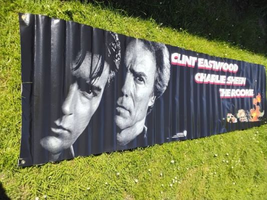 Warner bros - Banderolle de cinema du film , la releve - 1990s | Catawiki