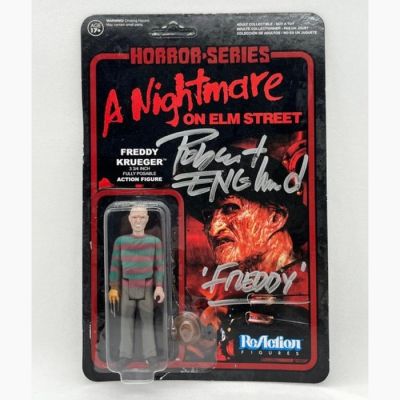 A Nightmare on Elm Street - Signed by Robert Englund (Freddy Krueger) | Catawiki