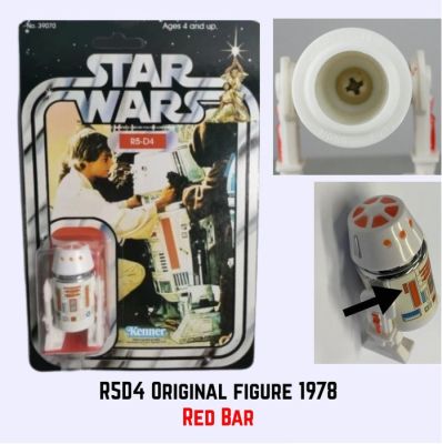 Kenner - Action figure Star Wars 1978 R5D4 - selling Original Action figure - Replacement Card gift - Red Bar on sticker | Catawiki