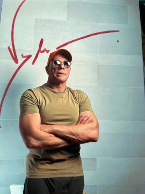 Jean Claude van damme - Photo dedicassee JCVD | Catawiki
