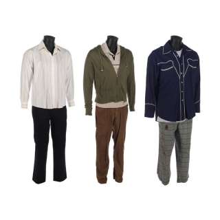 SUPERBAD (2007) - Lot #416 : Seth (Jonah Hill) and Fogell‘s (Christopher Mintz-Plasse) Screen-Matched Costumes with Evan‘s (Michael Cera) Costume