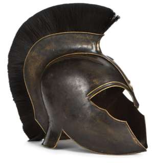 Brad Pitt "Achilles" hero helmet from Troy. | Profiles in History