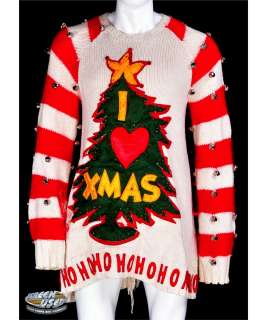 Jim Carrey "The Grinch" Whobilation sweater from How the Grinch Stole Chirstmas | ScreenUsed