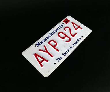 Good Will Hunting (1997) - Ben Affleck’s Truck License Plate | Hanlin Auction Service