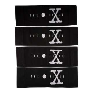 THE X-FILES (1993-2002) - Lot #1912 : Gillian Anderson, David Duchovny, Mitch Pileggi, and Chris Carter Chairbacks