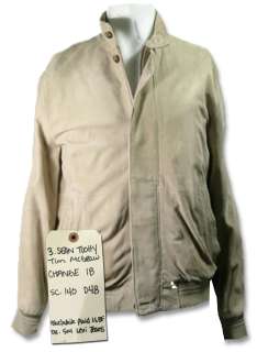 Tim McGraw Screen-Worn Suede Bomber Jacket From ’’The Blind Side’’ | Nate Sanders