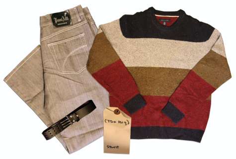 Tommy Hilfiger Wardrobe Worn by Chris Tucker’s Stunt Double in ’’Silver Linings Playbook’’ | Nate Sanders