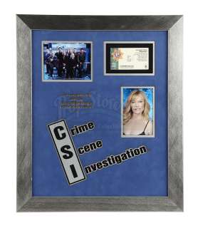 CSI: CRIME SCENE INVESTIGATION - Catherine Willows (Marg Helgenberger) Business Card Display