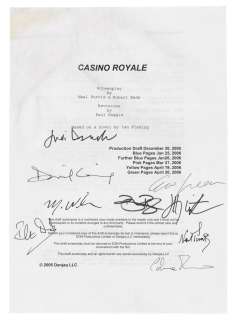James Bond - Lot 41 - CASINO ROYALE (2006)