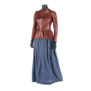 FAR FROM THE MADDING CROWD (2015) - Lot #117 : Bathsheba Everdeen‘s (Carey Mulligan) Leather Riding Costume