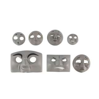 Thomas & Friends (Tv Series, 1984-2008) | Percy, Emily and Duck Faces with Four Other Train Faces | Propstore